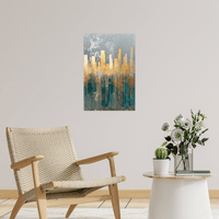 The golden city - ArtDeco Canvas