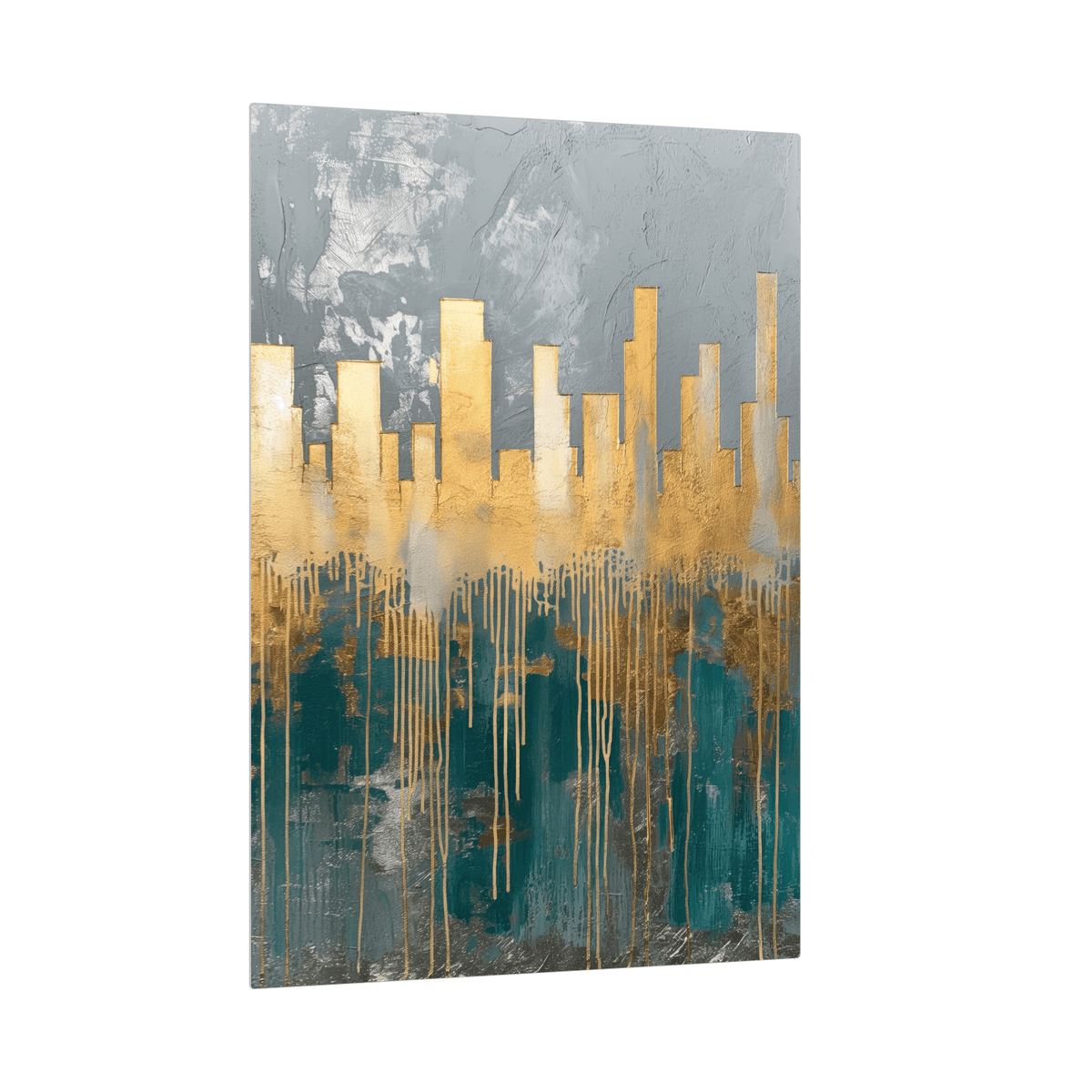 The golden city - ArtDeco Canvas