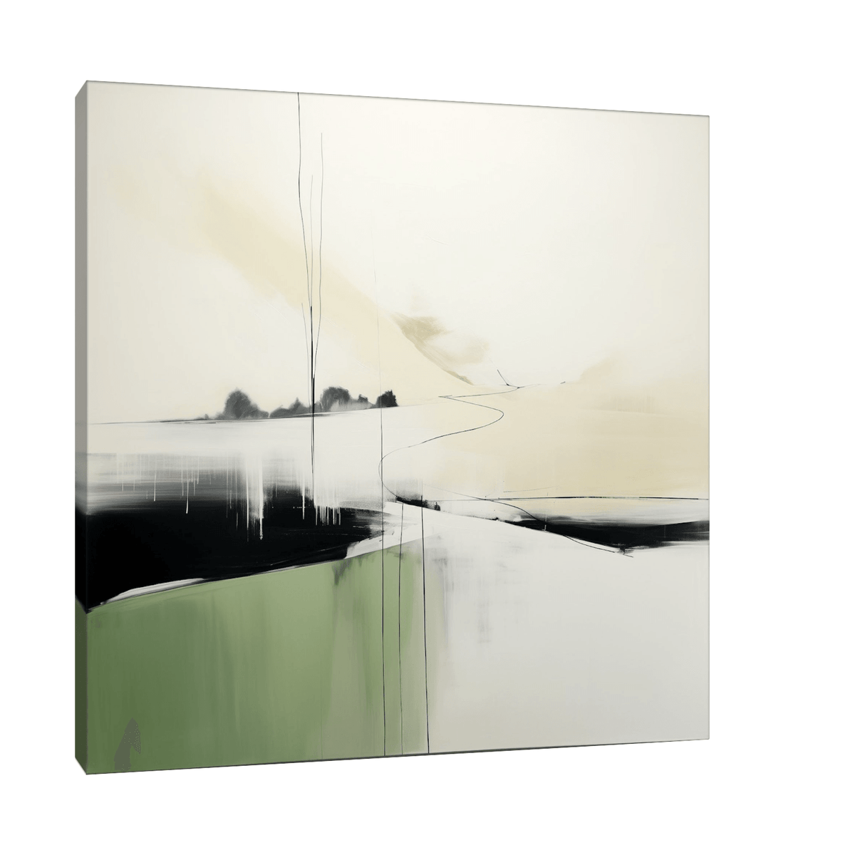 The hill trail - ArtDeco Canvas