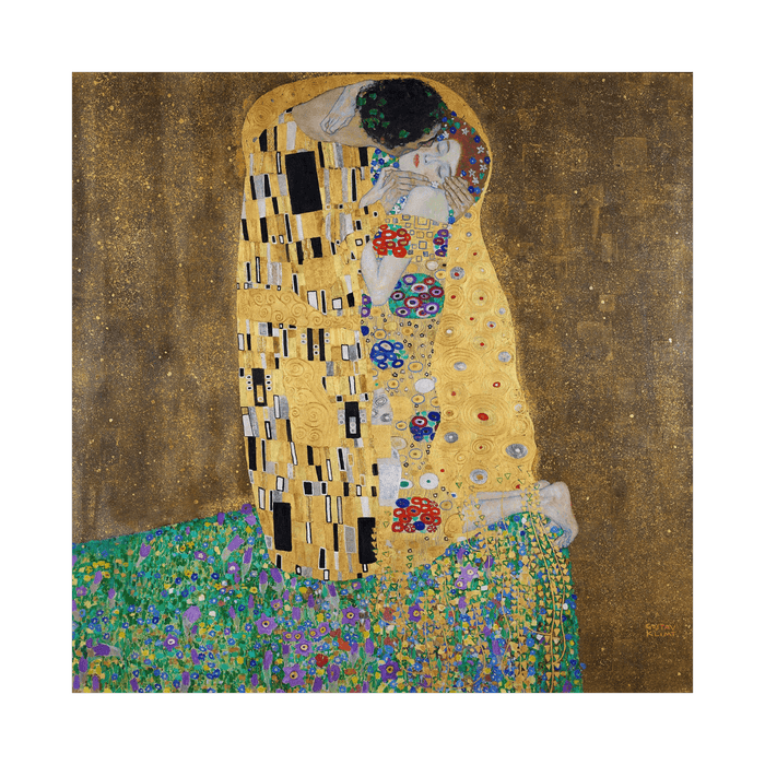 The kiss (lovers), Gustav Klimt - ArtDeco Canvas