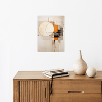 The moon phase - ArtDeco Canvas