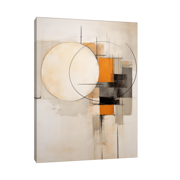 The moon phase - ArtDeco Canvas