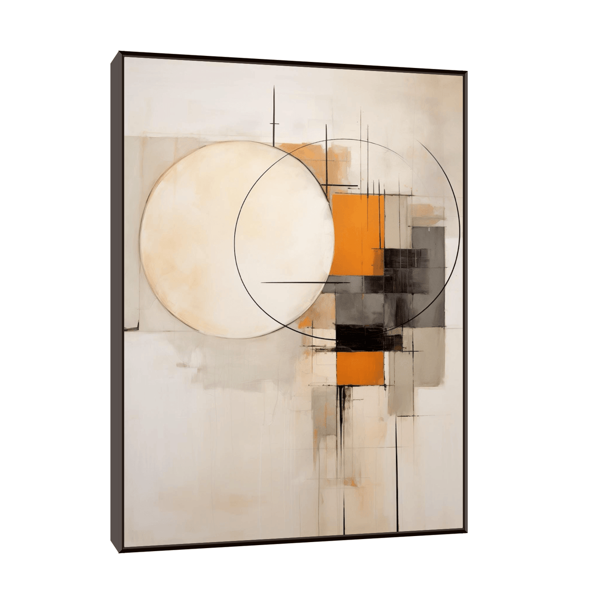 The moon phase - ArtDeco Canvas