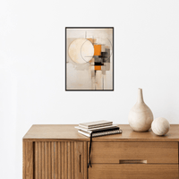 The moon phase - ArtDeco Canvas