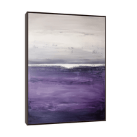 The purple scene - ArtDeco Canvas