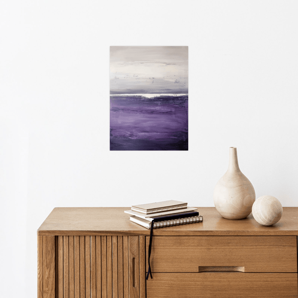 The purple scene - ArtDeco Canvas