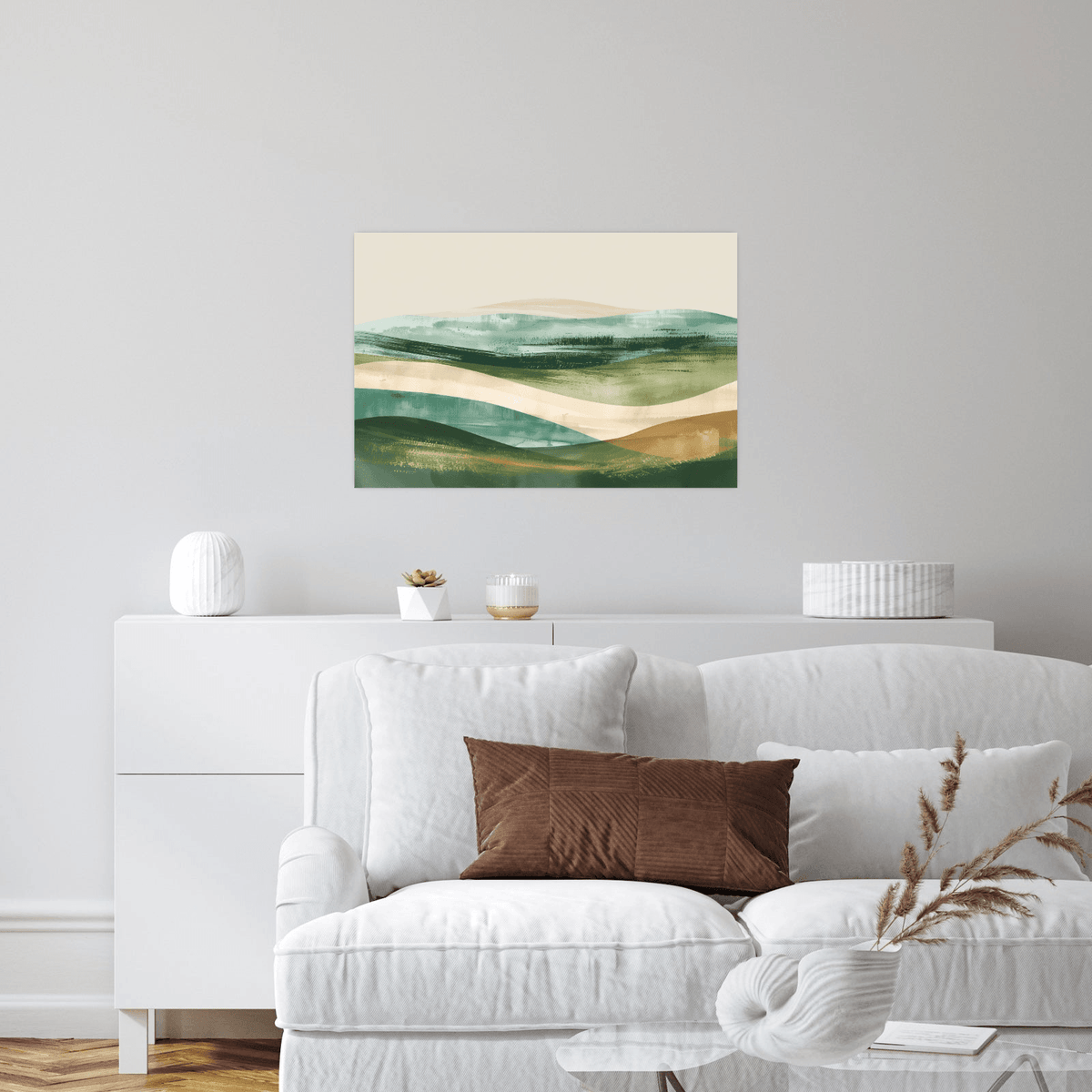 The rolling hills - ArtDeco Canvas