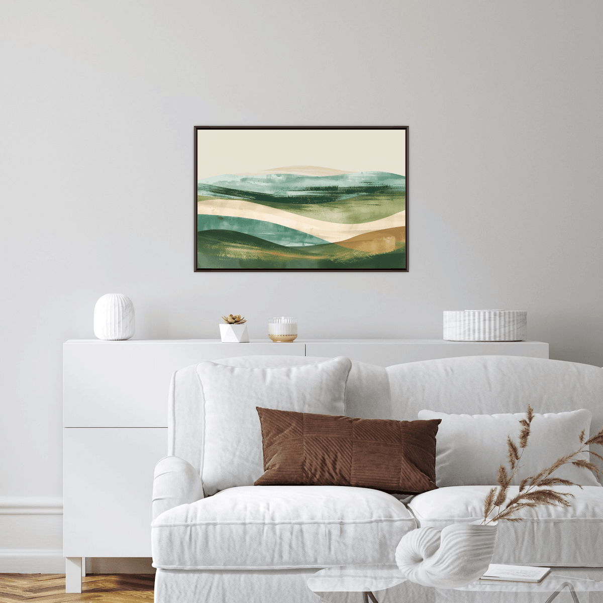 The rolling hills - ArtDeco Canvas