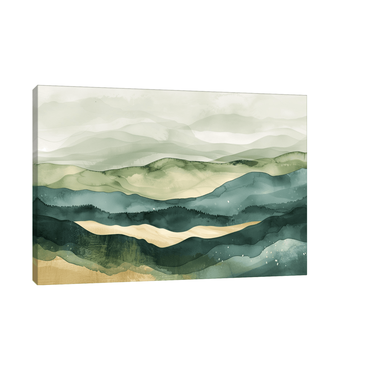 The rolling hills l - ArtDeco Canvas