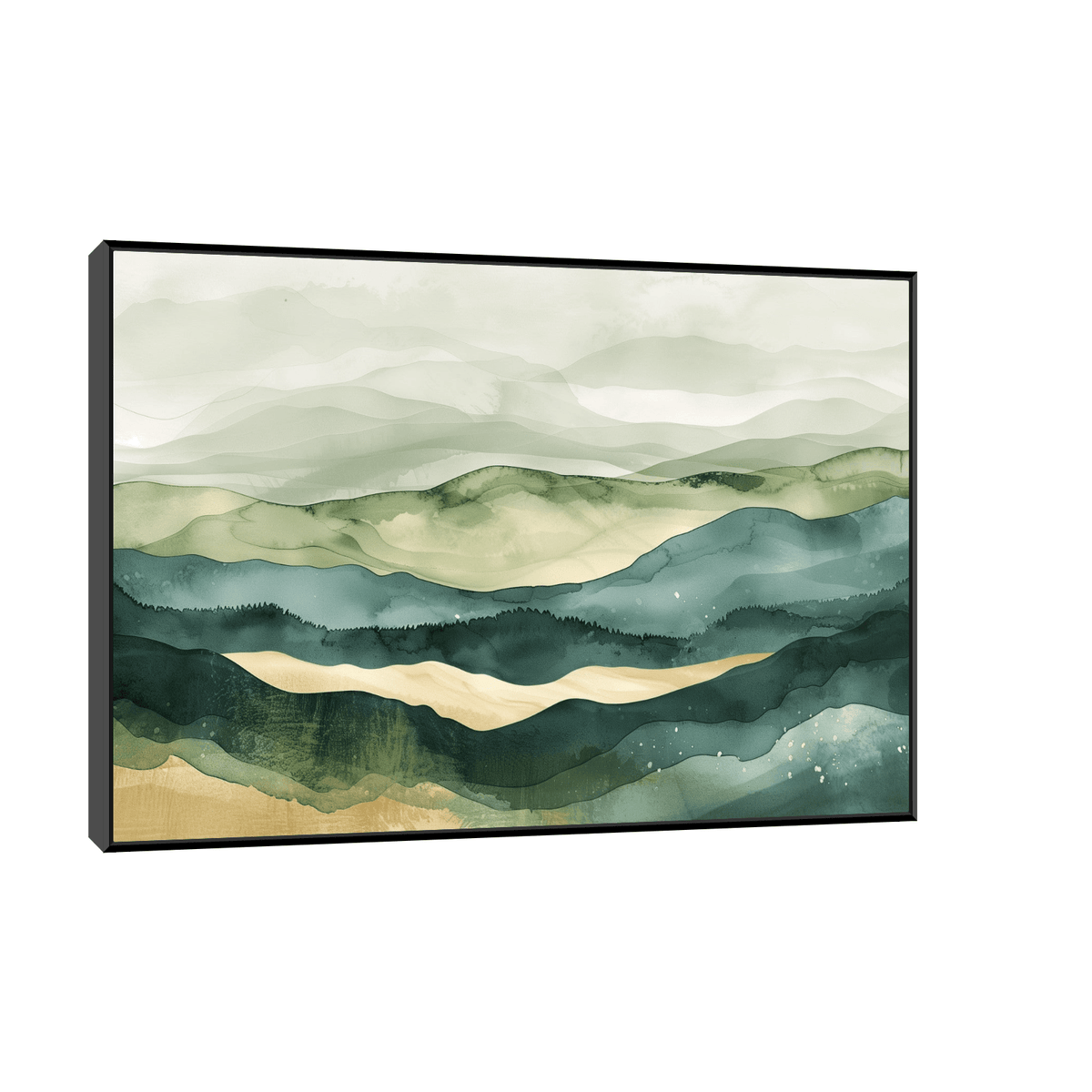 The rolling hills l - ArtDeco Canvas