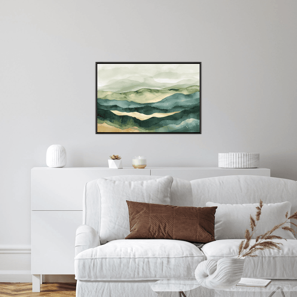 The rolling hills l - ArtDeco Canvas