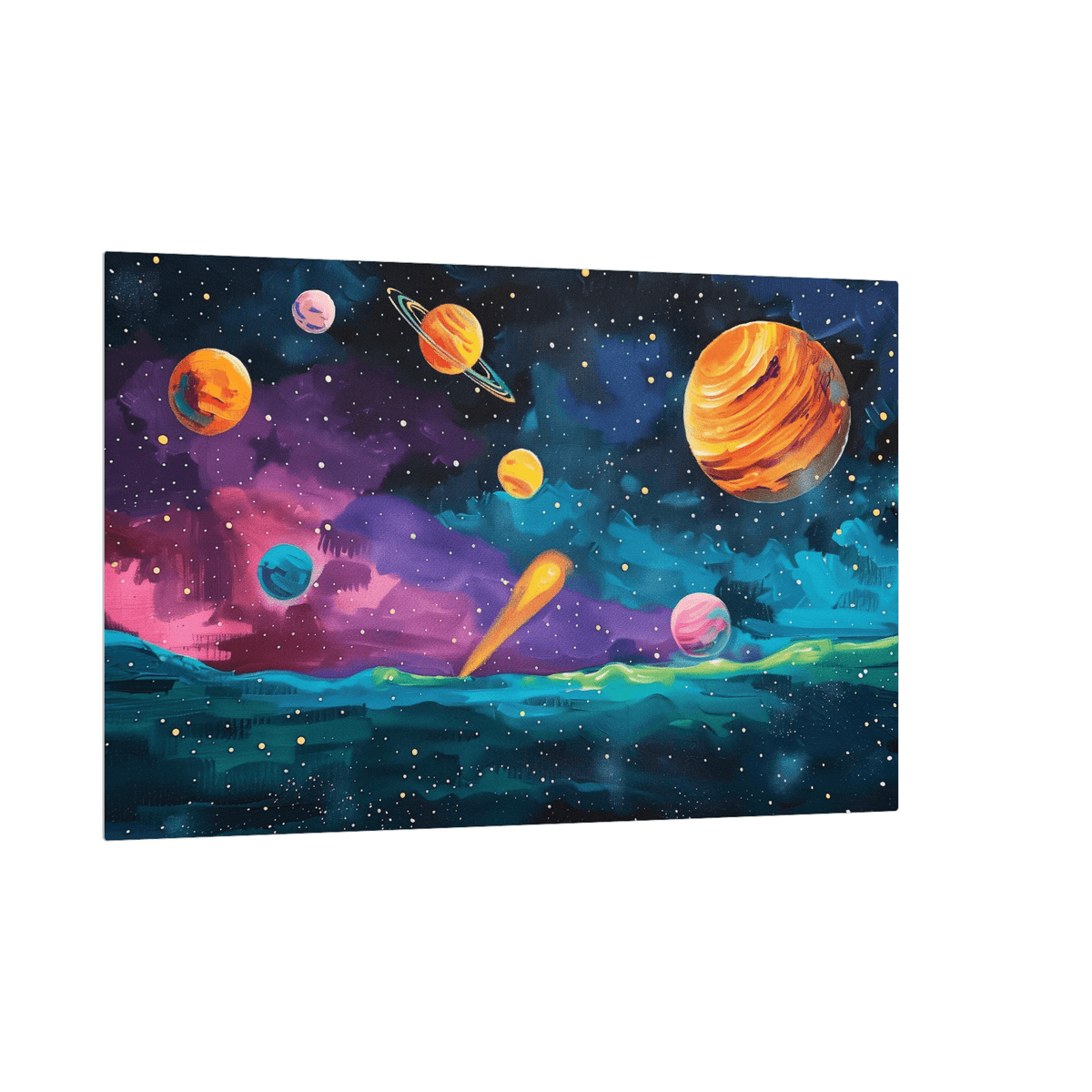 The solar system gathering - ArtDeco Canvas