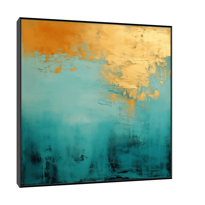 The sun reflection - ArtDeco Canvas