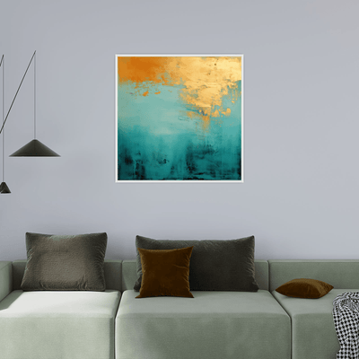 The sun reflection - ArtDeco Canvas