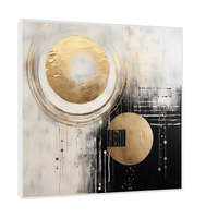 The sun reflection - ArtDeco Canvas