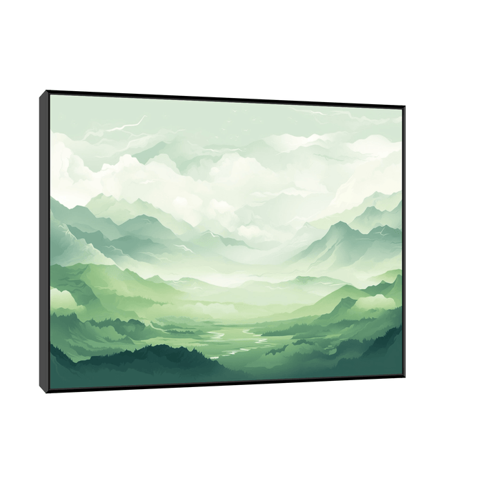 The valley - ArtDeco Canvas