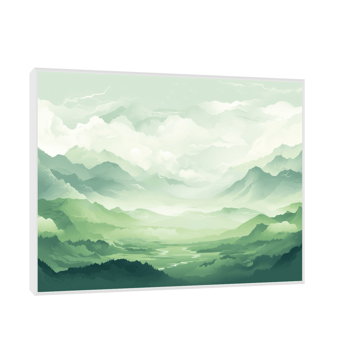 The valley - ArtDeco Canvas