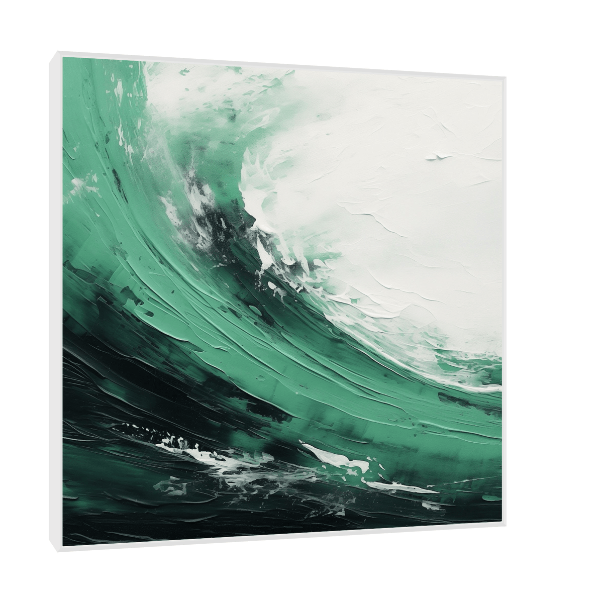 The wave crushing - ArtDeco Canvas