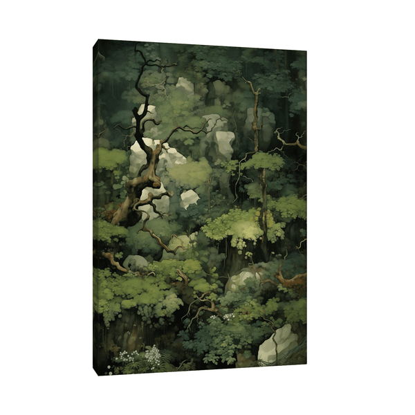 Tick forest canopy - ArtDeco Canvas