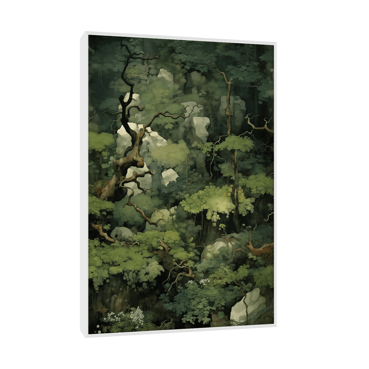 Tick forest canopy - ArtDeco Canvas