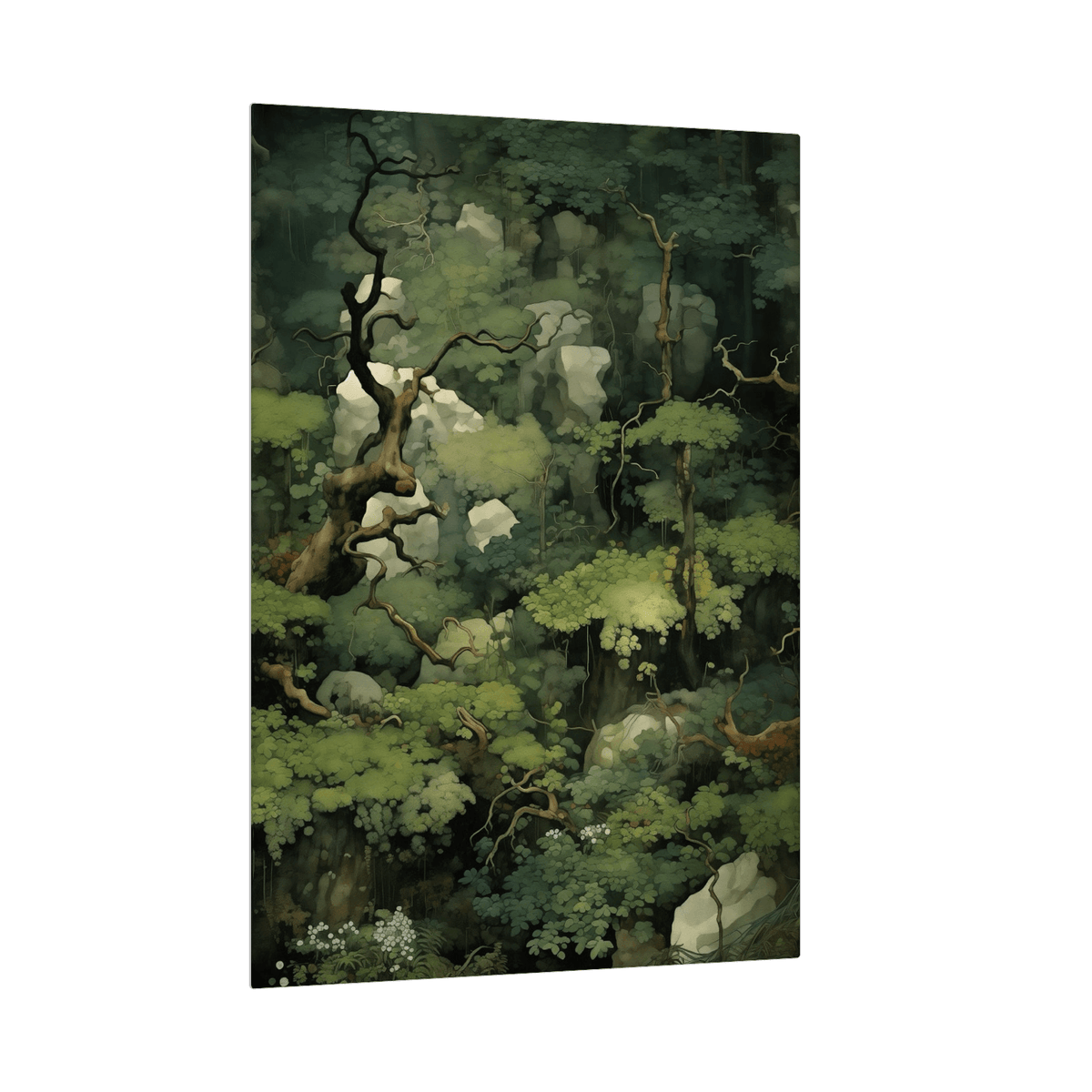 Tick forest canopy - ArtDeco Canvas