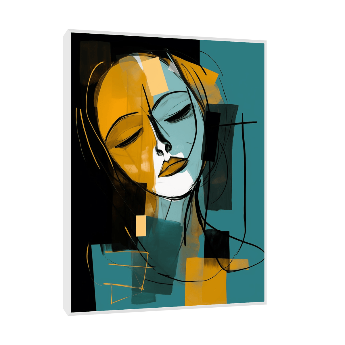 Tiresome moments - ArtDeco Canvas