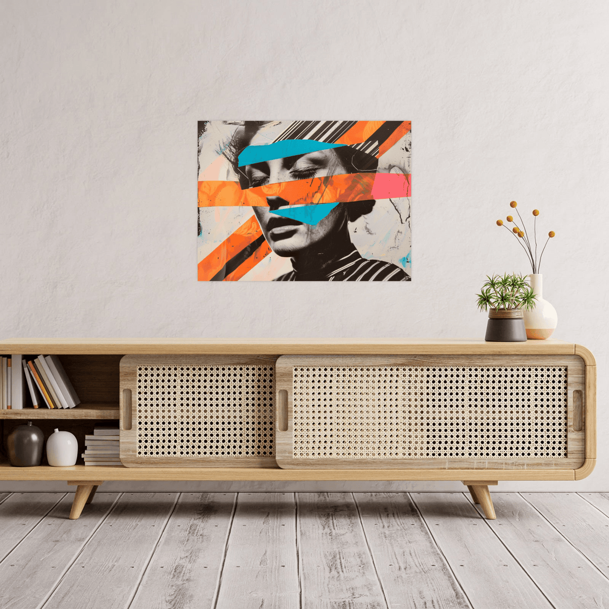 Torn apart - ArtDeco Canvas