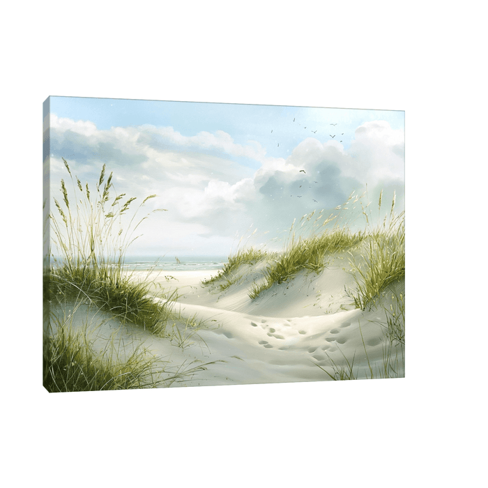 Toward the beach - ArtDeco Canvas