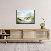 Toward the beach - ArtDeco Canvas