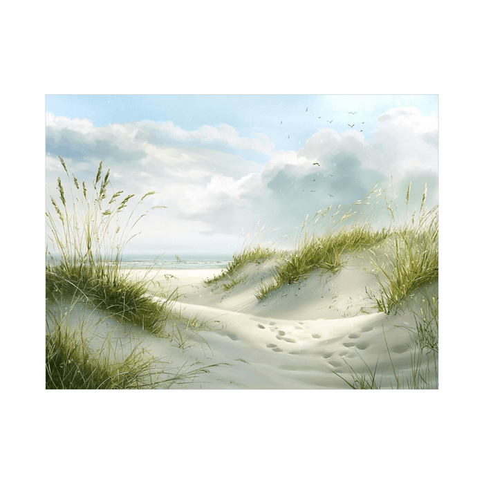 Toward the beach - ArtDeco Canvas