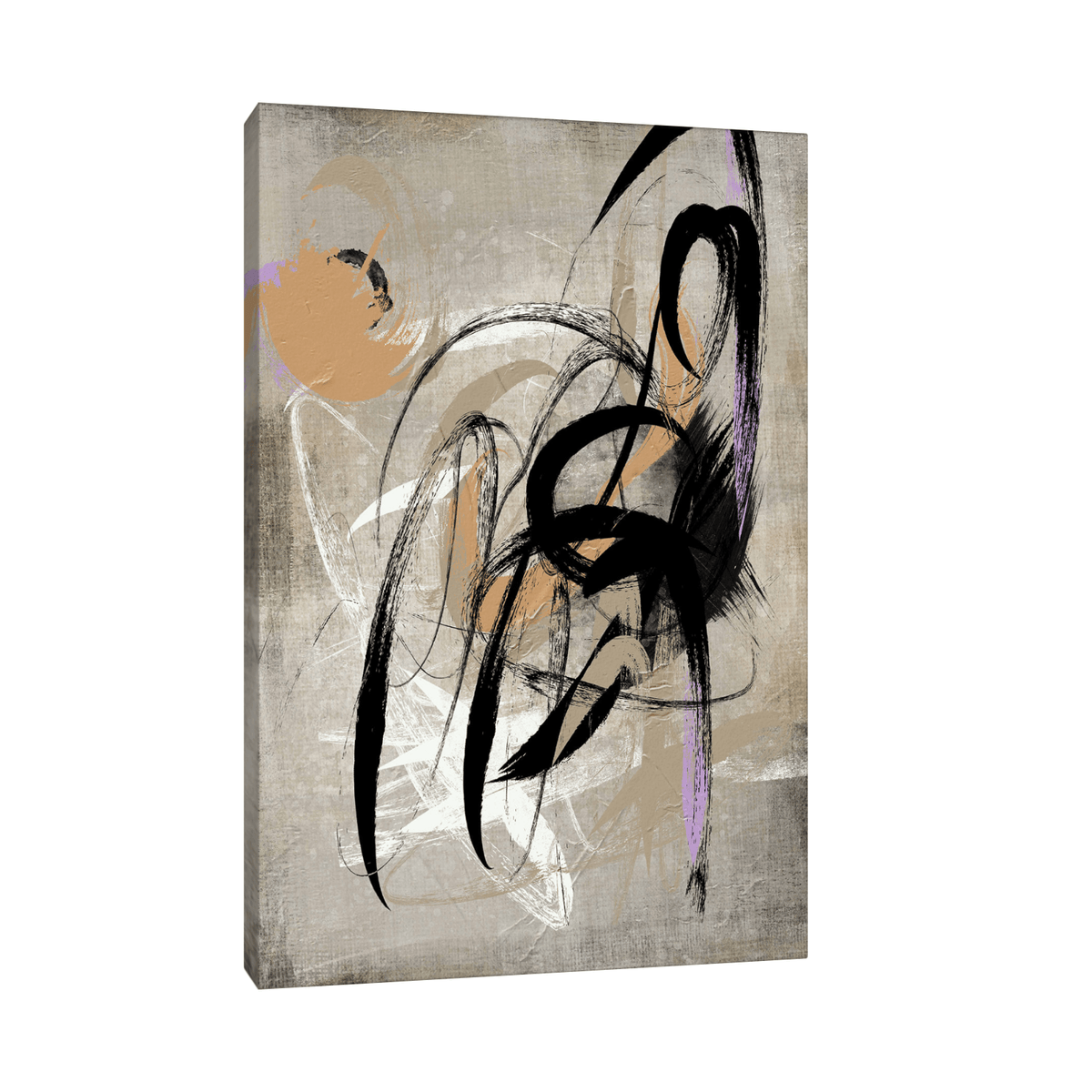 Traces II - ArtDeco Canvas