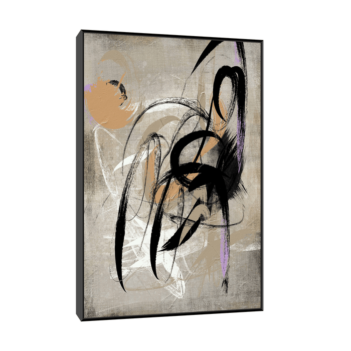 Traces II - ArtDeco Canvas