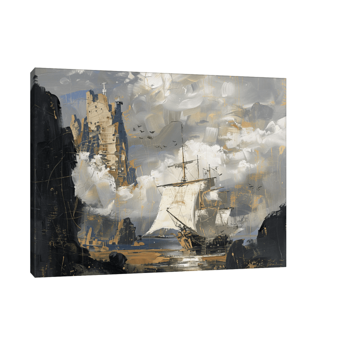 Treasure island - ArtDeco Canvas