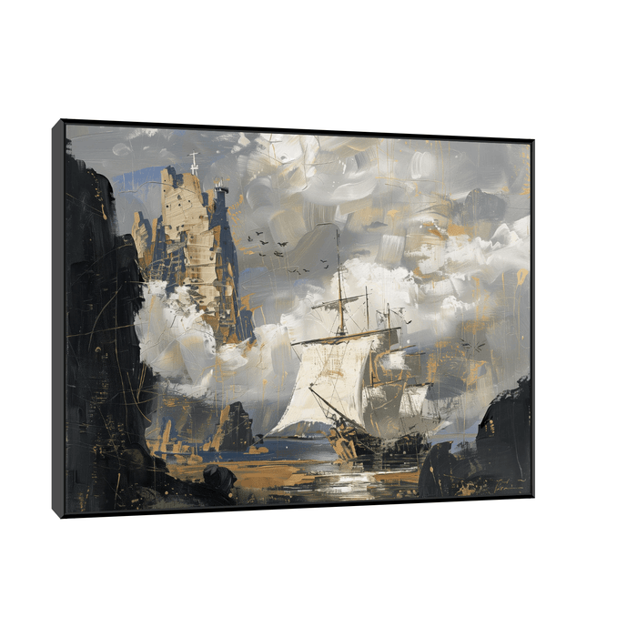 Treasure island - ArtDeco Canvas