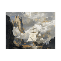 Treasure island - ArtDeco Canvas