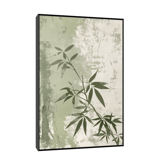 Tree branch against the wall - ArtDeco Canvas