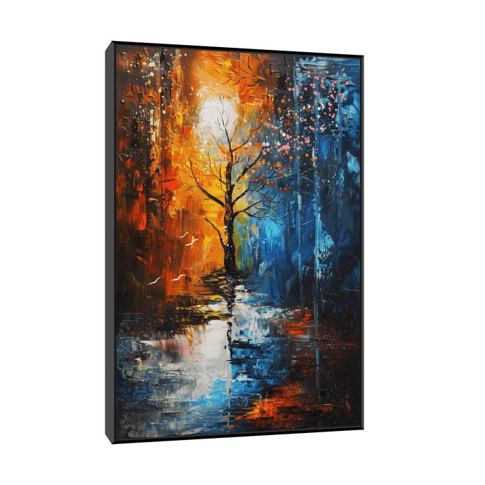 Tree reflection - ArtDeco Canvas