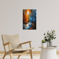 Tree reflection - ArtDeco Canvas