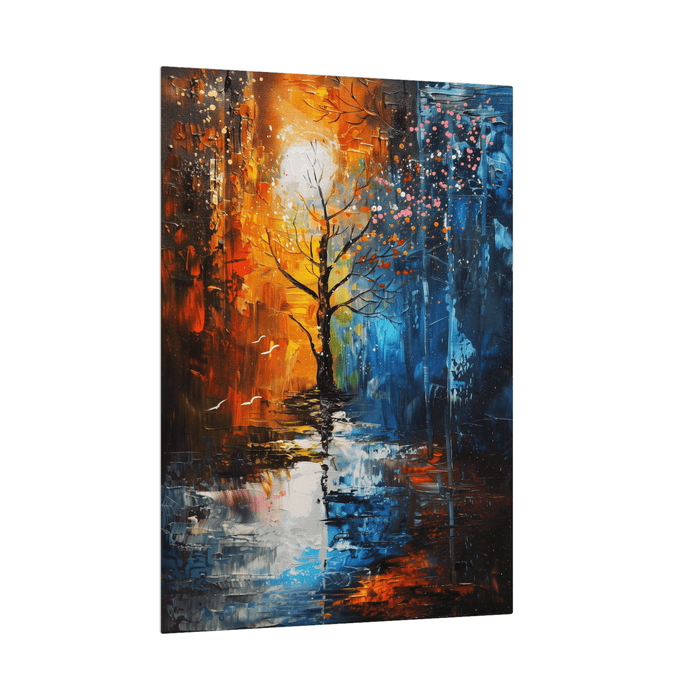 Tree reflection - ArtDeco Canvas