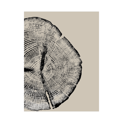 Tree years II - ArtDeco Canvas