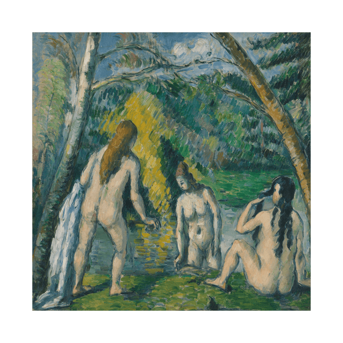 Trois baigneuses, Paul Cézanne - ArtDeco Canvas