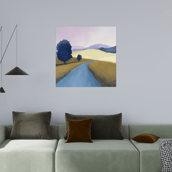 Tuscany road - ArtDeco Canvas