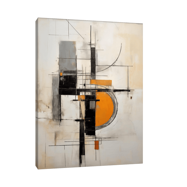 Twisted sunset - ArtDeco Canvas