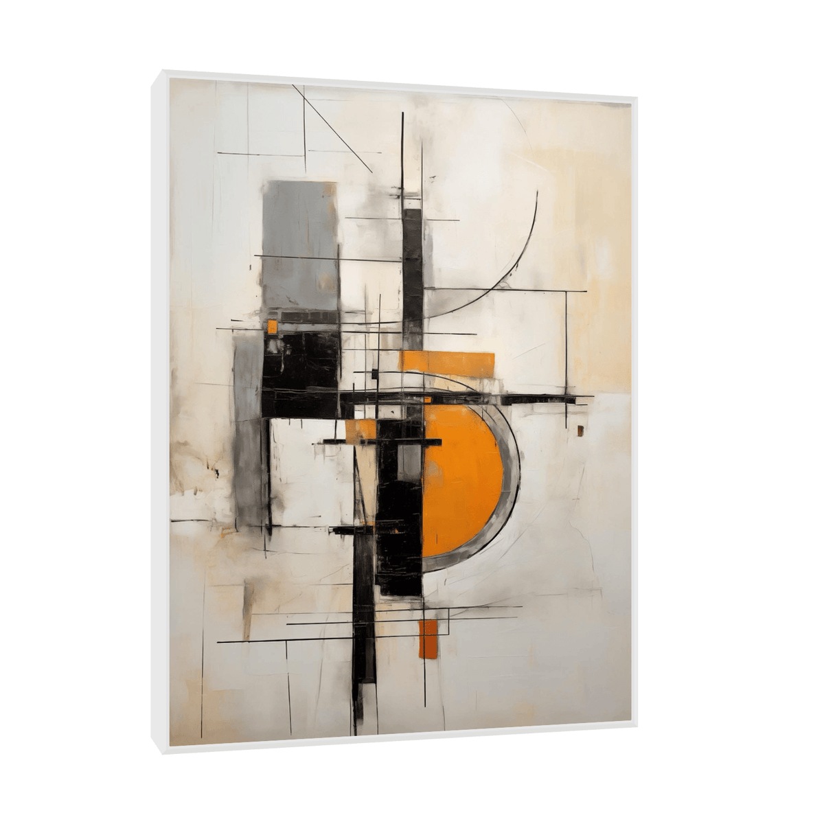 Twisted sunset - ArtDeco Canvas