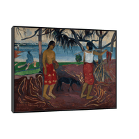 Under the Pandanus, Paul Gauguin - ArtDeco Canvas