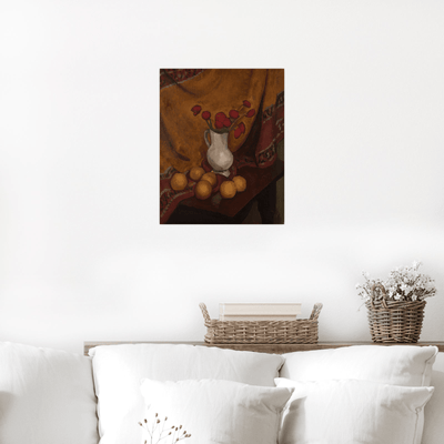 Vase de coquelicots, Roger de La Fresnaye - ArtDeco Canvas