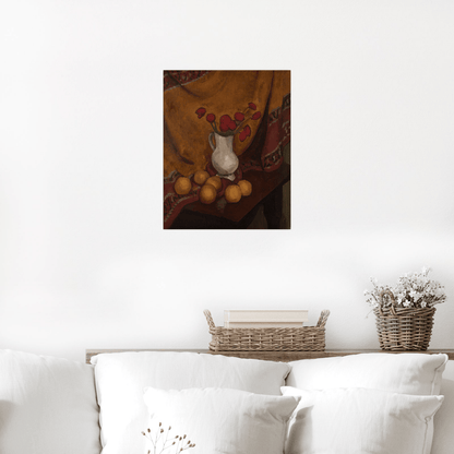 Vase de coquelicots, Roger de La Fresnaye - ArtDeco Canvas