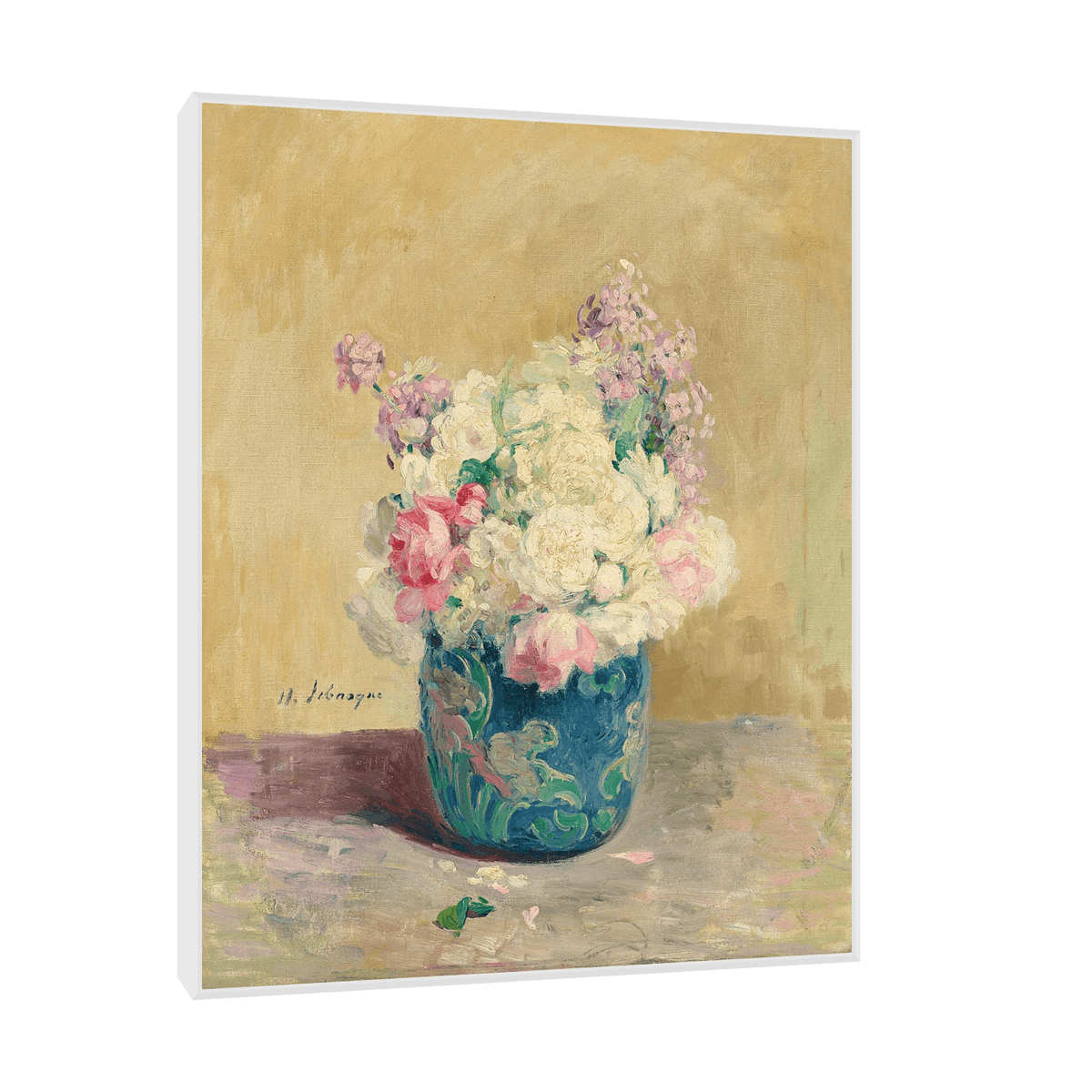 Vase de fleurs, Henri Lebasque - ArtDeco Canvas