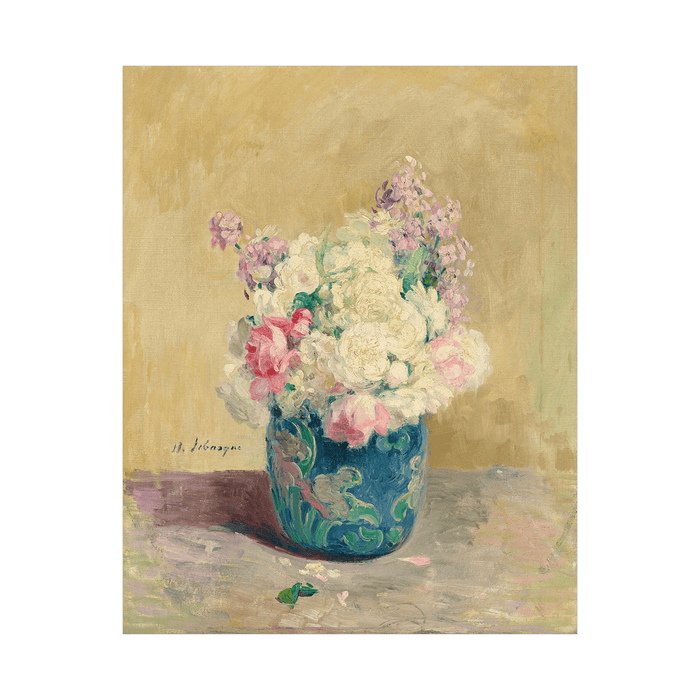 Vase de fleurs, Henri Lebasque - ArtDeco Canvas