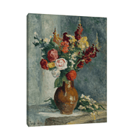 Vase de fleurs, Maximilien Luce - ArtDeco Canvas